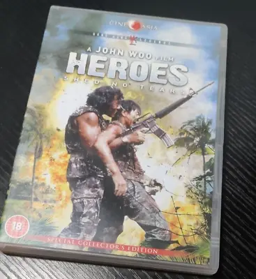 Heroes Shed No Tears - John Woo DVD Hong Kong Legends  Cine Asia • £3.29