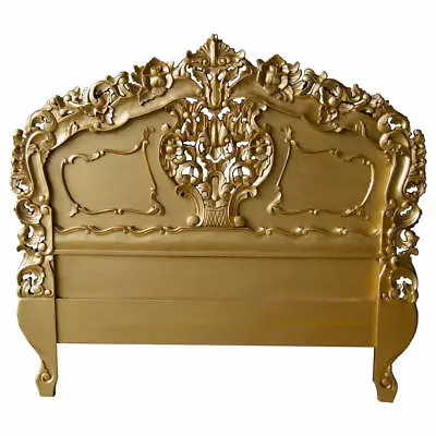 £340 • Buy Rococo Gold Headboard Panel  Suitable Double & King Size Bed New In Stock