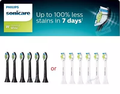 6 Pack Philips Sonicare Superior Cleaning Electric Toothbrush Replacement Heads • $49.88