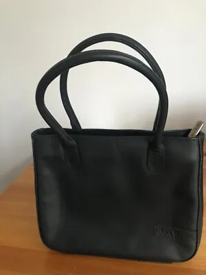 £10 • Buy Jane Shilton Leather Shoulder Bag Womens Black 