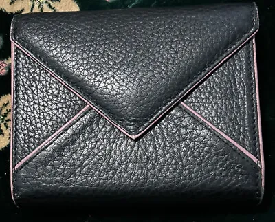 FRANKLIN COVEY BLACK & Pink WALLET Missing Day Planer Never Been Used • $55