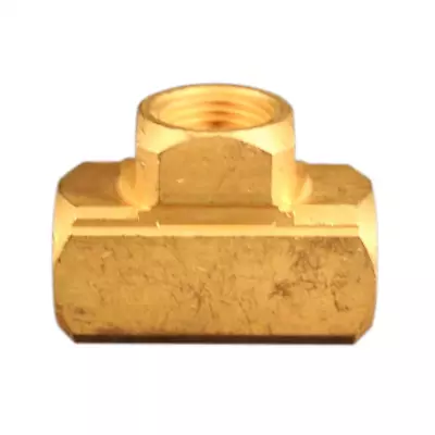 1/4 In. FNPT Brass Tee Hose Fitting • $6.06