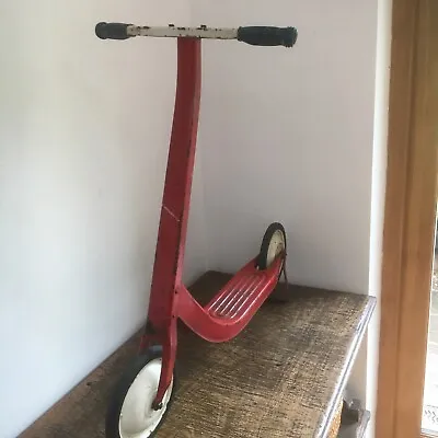 Vintage Lines Brothers (Triang) Scooter 1950s? Good Original Condition • $50.53
