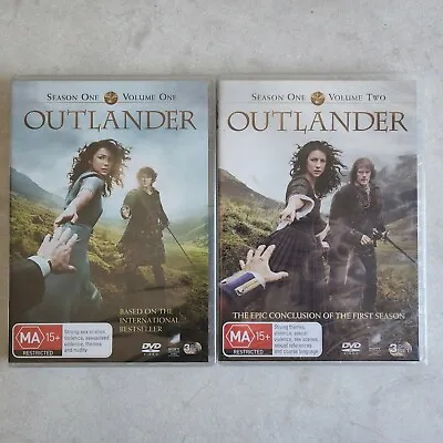 $13.99 • Buy Outlander Season 1 Series One Volume 1 & 2 DVD Region 4 NEW SEALED TRACKED POST