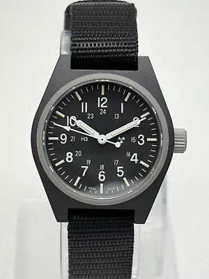 Marathon General Purpose WW194004-BK Black Quartz 34mm GPQ Wristwatch • $280