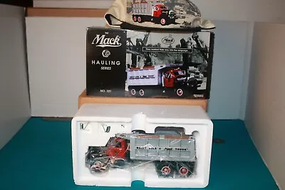 NMIB   MACK HAULIN  - I960 MACK B-61 DUMP TRUCK -w/ BALL CAP -  FIRST GEAR • $74.99