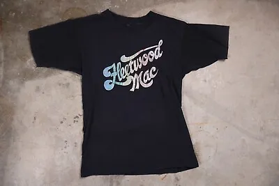 Fleetwood Mac Vintage 70s Your T-Shirt Stevie Nicks Size Medium Black • $65