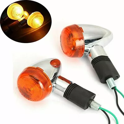 Front Rear Turn Signal Light Indicators For Suzuki Boulevard S40 S83 C50 C90 • $15.69