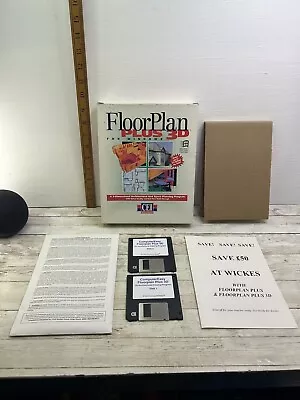 Floor Plan PLUS 3D Version IMSI PC Software Home Design FloorPlan Floppy Disc • £29.99