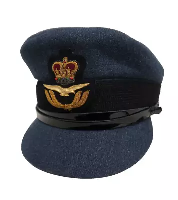 WRAF Cap Size: 53cm Womens RAF Royal Air Force Officers British Military • £30