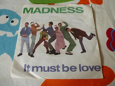 £5 • Buy Madness It Must Be Love Original 1981 Stiff Records 7  Vinyl Single