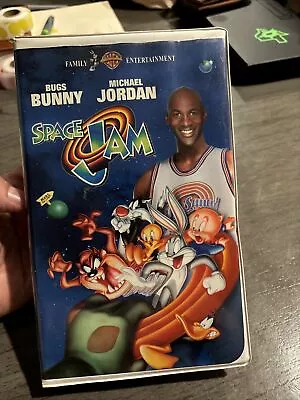 🔥 Space Jam VHS Tape 1996 Movie Michael Jordan NBA & Looney Tunes Warner Bros • $4.99