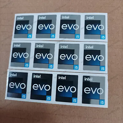 Intel CORE I5 Evo 12th GEN STICKER 18MM X 23MM Genuine & New ( 12 PCS Per Lot ) • $12