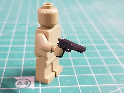 £0.99 • Buy 1x Black Desert Eagle Pistol Hand Gun Gun SWAT Solider For Lego Minifigures