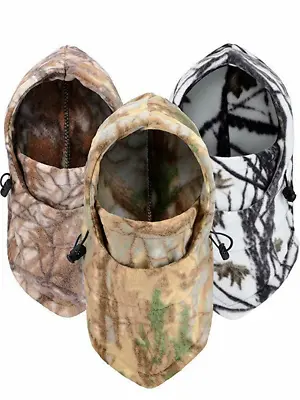 $8.99 • Buy Tactical Camouflage Balaclava Ski Mask Winter Fleece Thermal Face Mask For Men