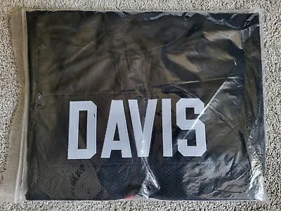 Mike Davis Signed / Autographed Atlanta Falcons Black Custom Jersey JSA • $49.99