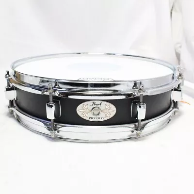 PEARL S1330 Steel Piccoro Snare 13x3 Pearl Piccolo Snare Drum • $336