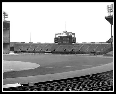 Cleveland Municipal Stadium Photo 8X10 - #6 Indians Browns   • $7.95