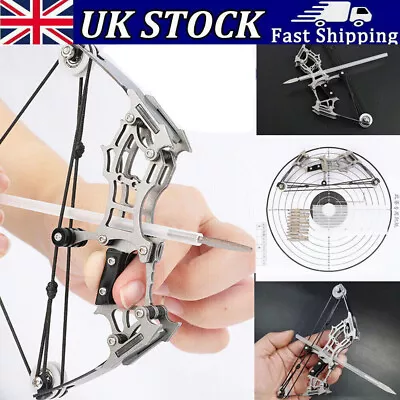 6'' Mini Compound Bow Arrows Set Kid Archery Target Shooting Children Toy Gift • £12.49