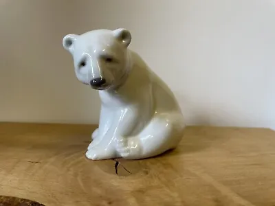 £8.99 • Buy Lladro Sitting Polar Bear Figurine