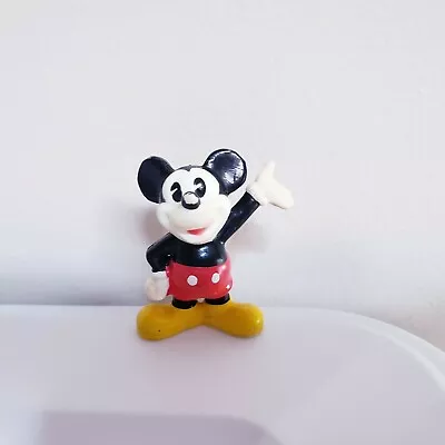 Vtg Classic Miniature Mickey Mouse PVC Figures Disney Toy Cake Topper • $5.99