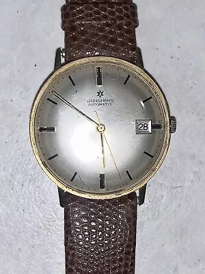 Vintage Junghans Automatic Men’s Watch With Cartier Band - Working- • $79.99