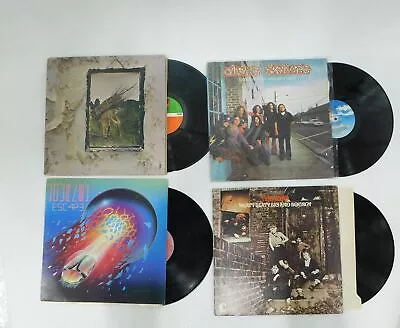 Lot Of 4 Vintage Vinyl Lp Led Zeppelin The Who Journey & Lynyrd Skynyrd • $9.99