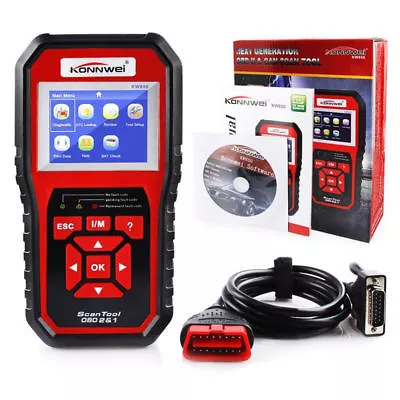 $74.98 • Buy OBD2 OBDII EOBD Car Code Reader Diagnostic Scan Automotive Tool Fault Scanner US