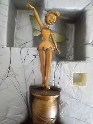 $165 • Buy Disney Service Award Statue. Tinker Bell 25 Years Of Service Award.