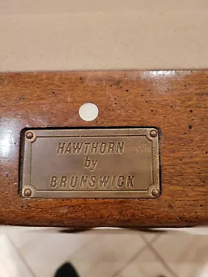 Vintage Brunswick Pool Table 8' • $1750