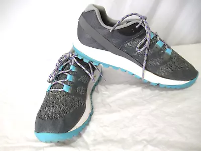 Merrell Q Form2 Women's Size 7.5 Trail Running Hiking Athletic Shoes Gray & Blue • $19.99