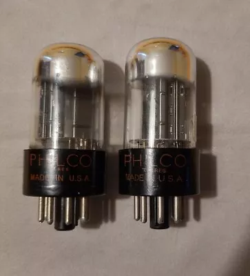 $19.95 • Buy Philco 6SN7 GTB Radio Tubes