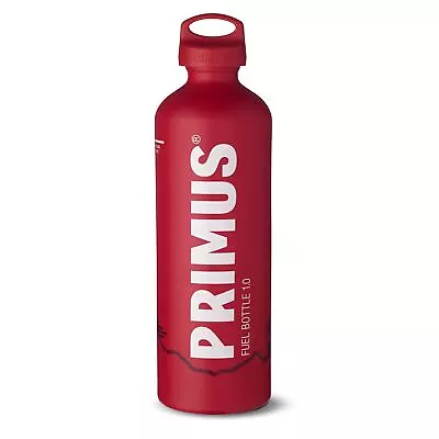 Primus Gasoline Motorcycle Fuel Bottle 1 Litre Emergency Petrol Can - Red • $36.12