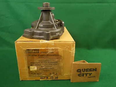 NOS/NORS 1934-56 Rebuilt Water Pump Dodge Plymouth DeSoto Chrysler • $179