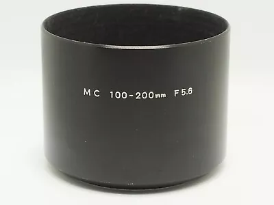 Minolta Genuine Original Metal Lens Hood For MC Zoom Rokkor 100-200mm F/5.6 • $19.99