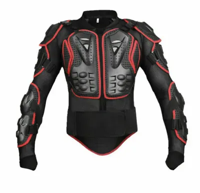 Motocross Racing Body Armor Chest Guard MX ATV Motorcycle Back Protector Jacket • $65