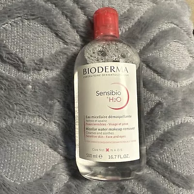 £10 • Buy Bioderma Sensibio *Crealine H2O Make Up Removing Micelle Solution, 500 Ml