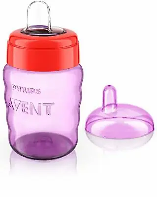 £12 • Buy Philips Avent Easy Sip Spout Cup (260 Ml, Pink)