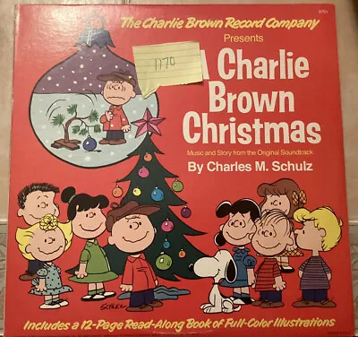 A Charlie Brown Christmas Record With Book Inside 1977 • $150