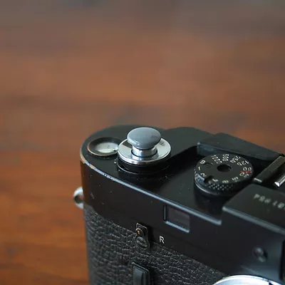 $12.50 • Buy Grey Small Soft Release Button For Leica M3 M4 M6 MP M8 M9 Fuji X100 Nikon Canon