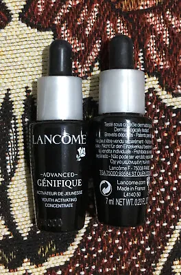 2 X Lancome Advanced Genifique Youth Activating Concentrate Brand New 7MLX2 • £7.99