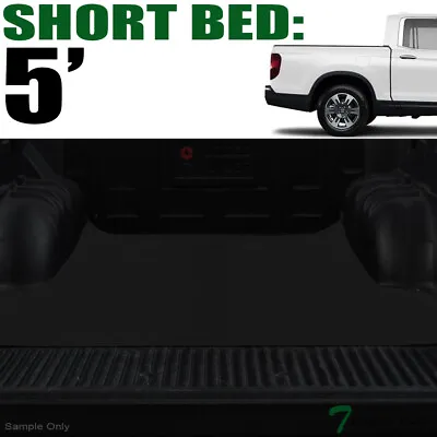 $90 • Buy Topline For 2017-2022 Honda Ridgeline 5.3 Ft Rubber Truck Bed Trunk Mat Liner V2