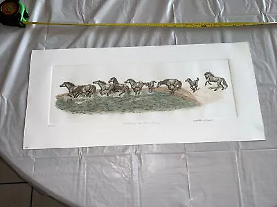 “mustangs Of Las Colinas” Signed & Numbered By Martha Hinson (58) • $60