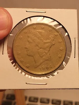 Sahara MOVIE PROP 1864 Confederate Eagle Gold Coin The Prop Store Of London COA • $15