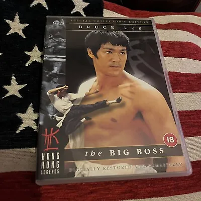 The Big Boss - Movie - DVD - Martial Arts - Bruce Lee - Hong Kong Legends • £0.49