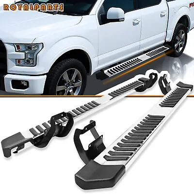 Fits 2015-2024 Ford F150 Super Crew Cab 6  Running Boards Side Step Nerf Bar • $161.99