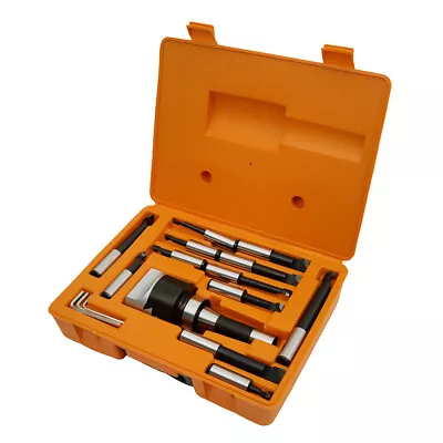 LABLT 3  Boring Head With R8 Shank 12Pcs 3/4  Carbide Boring Bar Set For Milling • $81.88