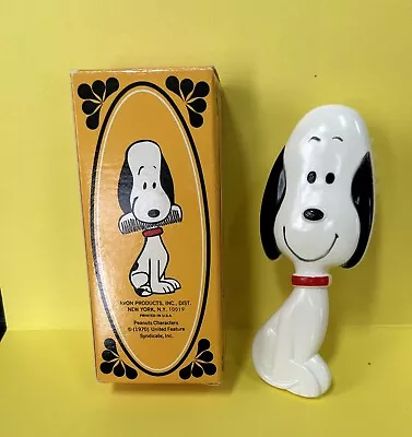 Vintage Avon Peanuts Snoopy Brush And Comb Set Charles Schulz Original Box NOS • $9.99