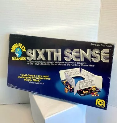 1978 Mego Mind Flex Games Sixth Sense IQ Memory Board Game Family Friend Vintage • $14