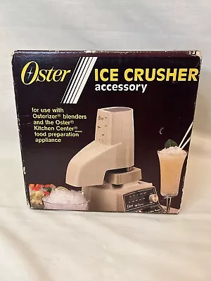 Vintage 1984 Oster Ice Crusher Accessory For Blenders Sealed! New In Box!! • $9
